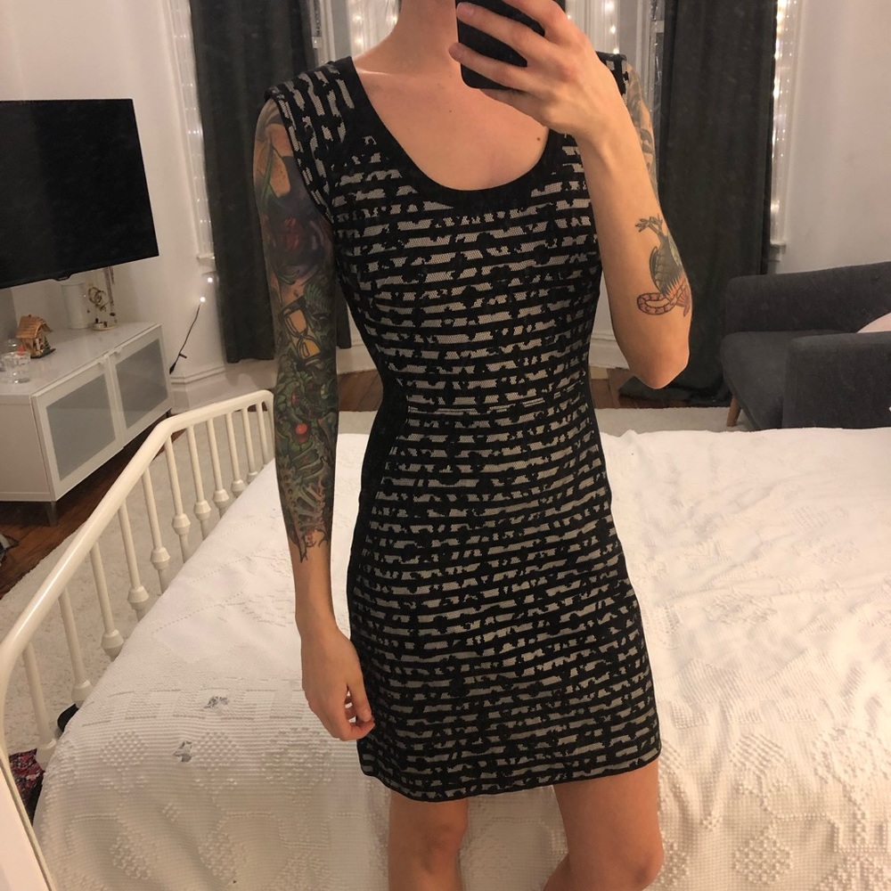 French Connection black dress